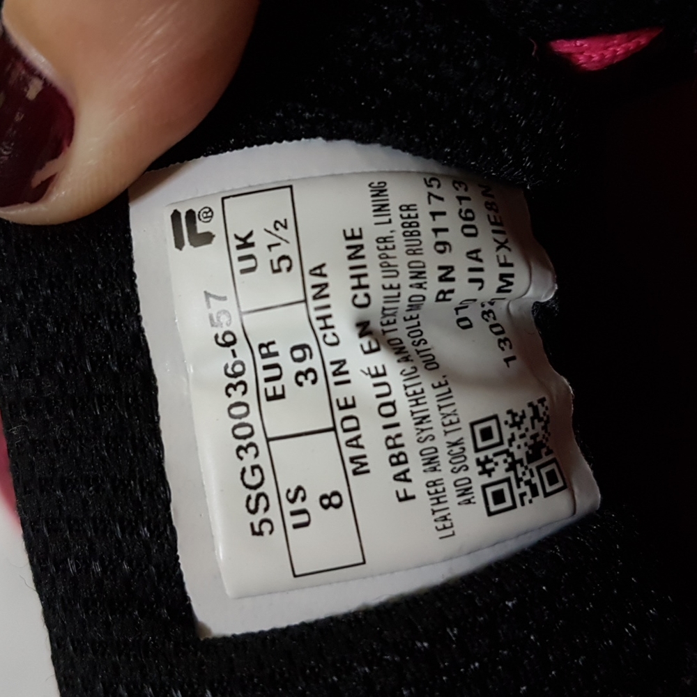 Fila Pink Ribbon Running Shoes - Picture 5 of 6